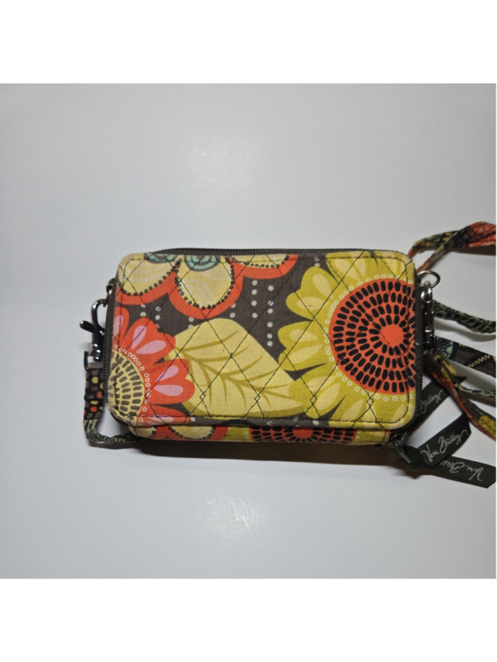 Vera Bradley Flower Shower Crossbody / Wristlet Wallet All in One NWT - Picture 13 of 13